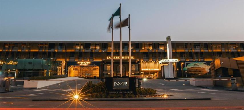Jareed Hotel Riyadh Eksteriør bilde The hotel at night