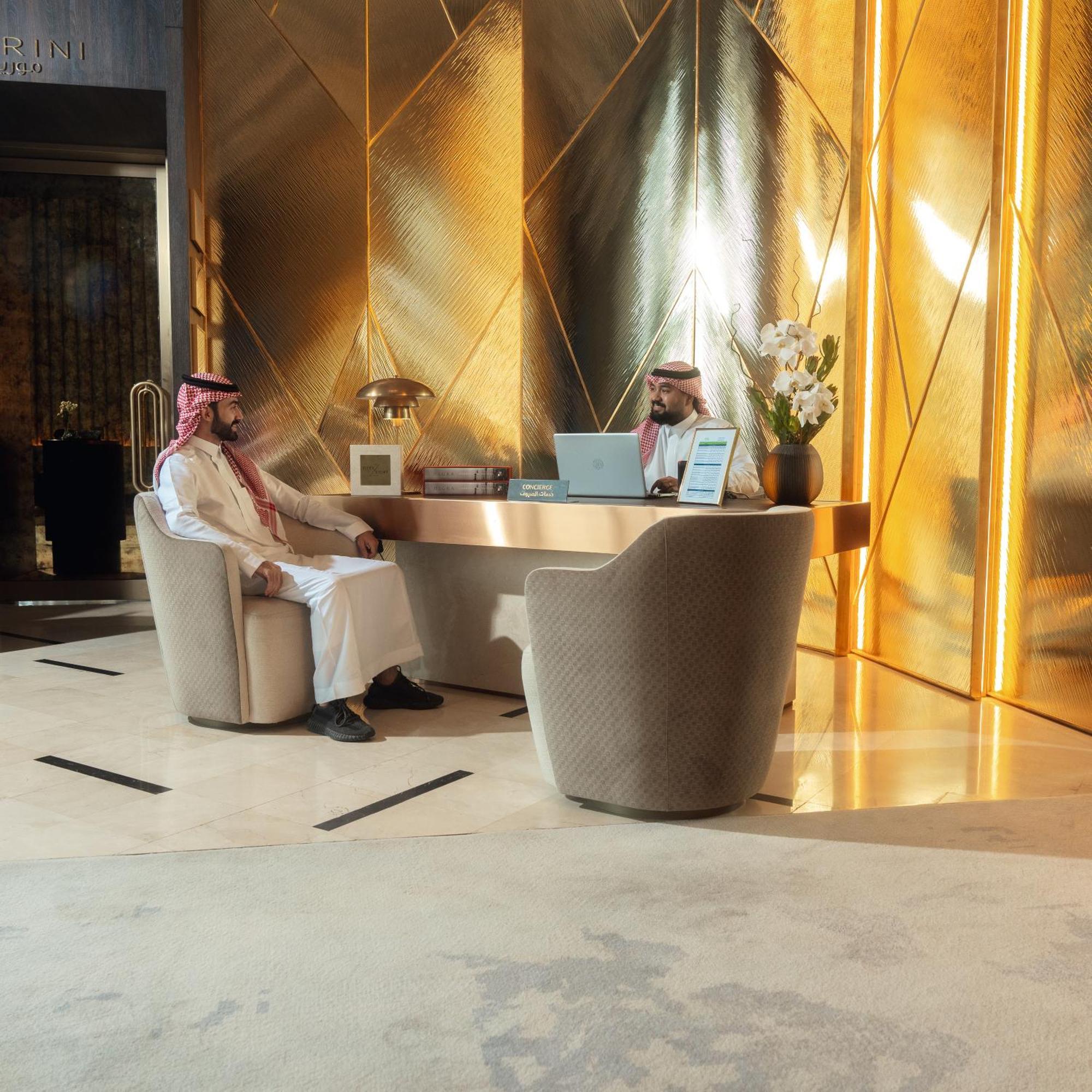 Jareed Hotel Riyadh Eksteriør bilde Concierge at the Ritz-Carlton, Riyadh